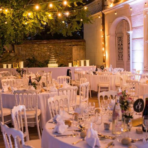 Terrasse Toulon de nuit mariage